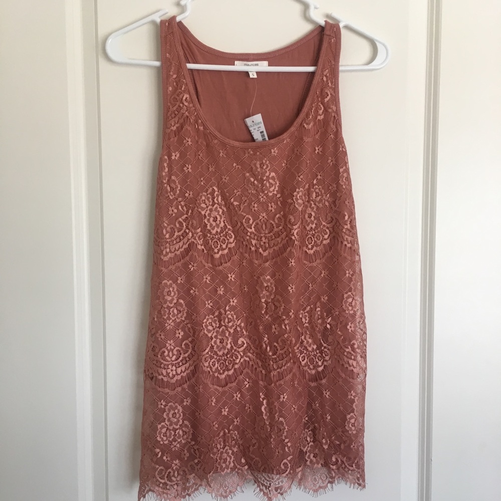 NWT lace tank top